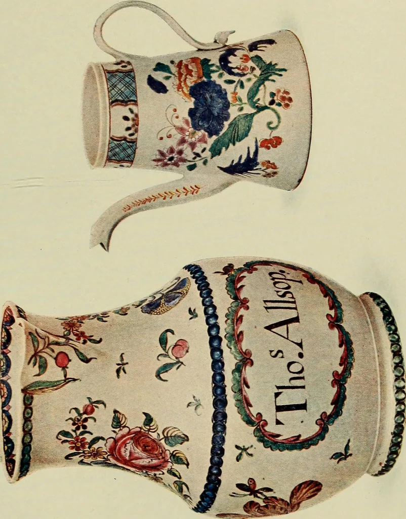 An illustration from Lady Charlotte Schreiber's journals : confidences of a collector of ceramics & antiques throughout Britain, France, Holland, Belgium, Spain, Portugal, Turkey, Austria & Germany from the year 1869 to 1885, 1911, leaf 351