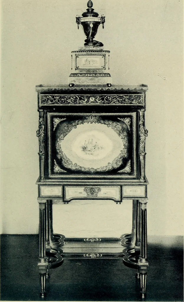 An illustration from Lady Charlotte Schreiber's journals : confidences of a collector of ceramics & antiques throughout Britain, France, Holland, Belgium, Spain, Portugal, Turkey, Austria & Germany from the year 1869 to 1885, 1911, leaf 405