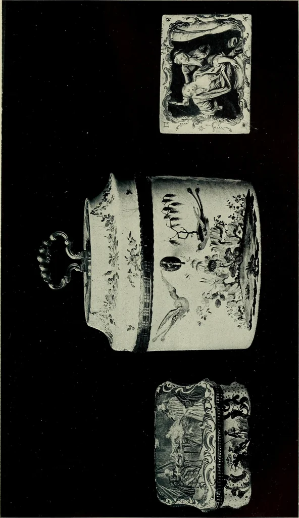 An illustration from Lady Charlotte Schreiber's journals : confidences of a collector of ceramics & antiques throughout Britain, France, Holland, Belgium, Spain, Portugal, Turkey, Austria & Germany from the year 1869 to 1885, 1911, leaf 477