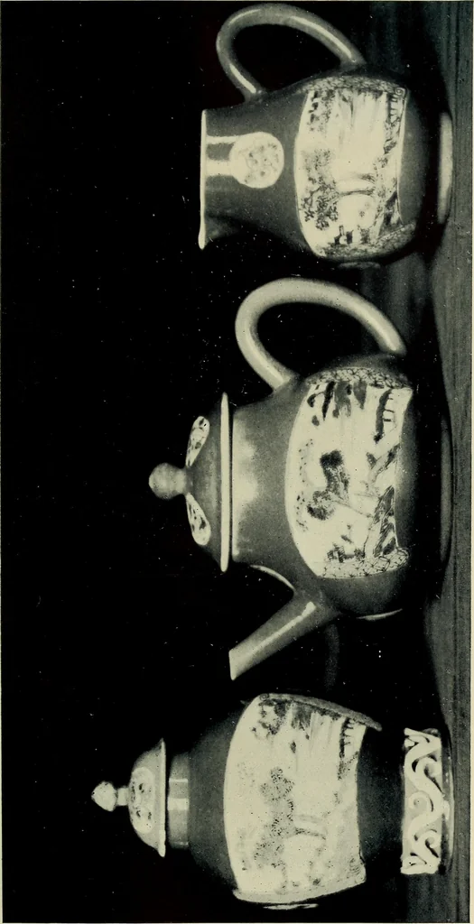 An illustration from Lady Charlotte Schreiber's journals : confidences of a collector of ceramics & antiques throughout Britain, France, Holland, Belgium, Spain, Portugal, Turkey, Austria & Germany from the year 1869 to 1885, 1911, leaf 521