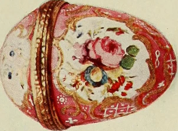 An illustration from Lady Charlotte Schreiber's journals : confidences of a collector of ceramics & antiques throughout Britain, France, Holland, Belgium, Spain, Portugal, Turkey, Austria & Germany from the year 1869 to 1885, 1911, leaf 525