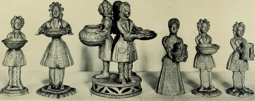 An illustration from Lady Charlotte Schreiber's journals : confidences of a collector of ceramics & antiques throughout Britain, France, Holland, Belgium, Spain, Portugal, Turkey, Austria & Germany from the year 1869 to 1885, 1911, leaf 551