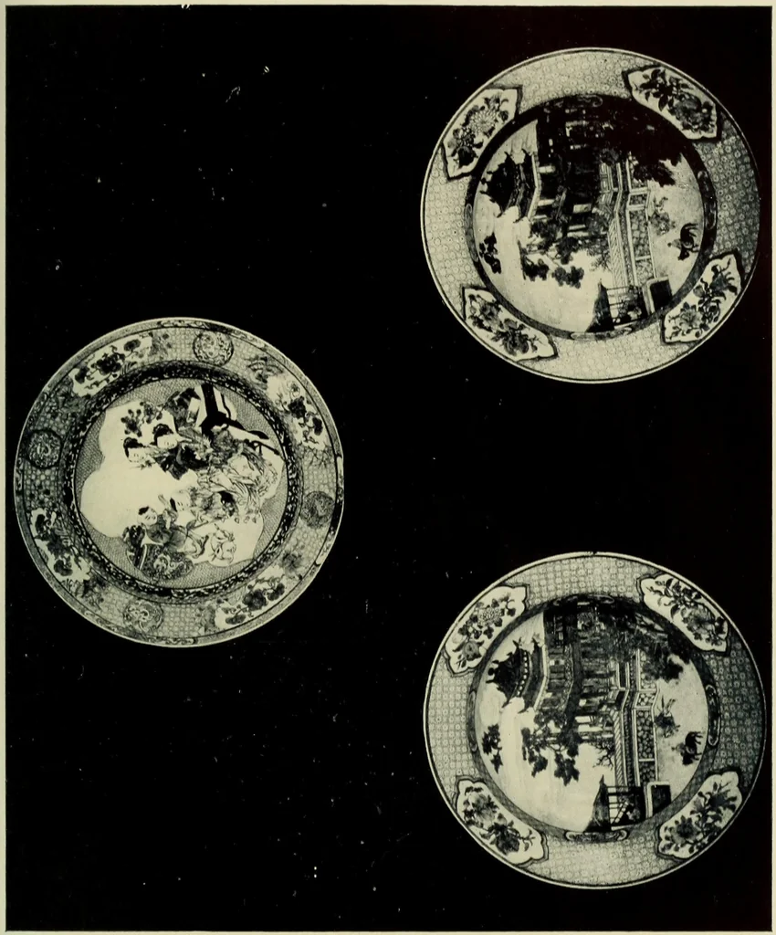 An illustration from Lady Charlotte Schreiber's journals : confidences of a collector of ceramics & antiques throughout Britain, France, Holland, Belgium, Spain, Portugal, Turkey, Austria & Germany from the year 1869 to 1885, 1911, leaf 569