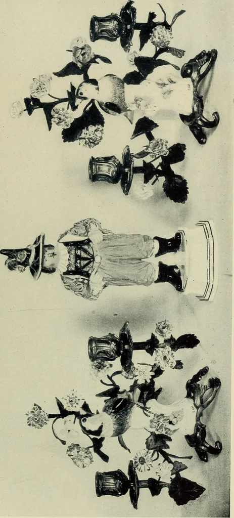 An illustration from Lady Charlotte Schreiber's journals : confidences of a collector of ceramics & antiques throughout Britain, France, Holland, Belgium, Spain, Portugal, Turkey, Austria & Germany from the year 1869 to 1885, 1911, leaf 625
