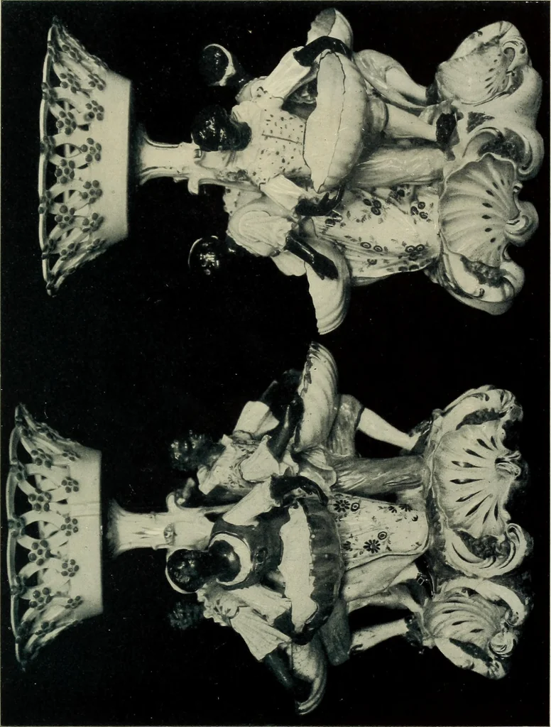 An illustration from Lady Charlotte Schreiber's journals : confidences of a collector of ceramics & antiques throughout Britain, France, Holland, Belgium, Spain, Portugal, Turkey, Austria & Germany from the year 1869 to 1885, 1911, leaf 667