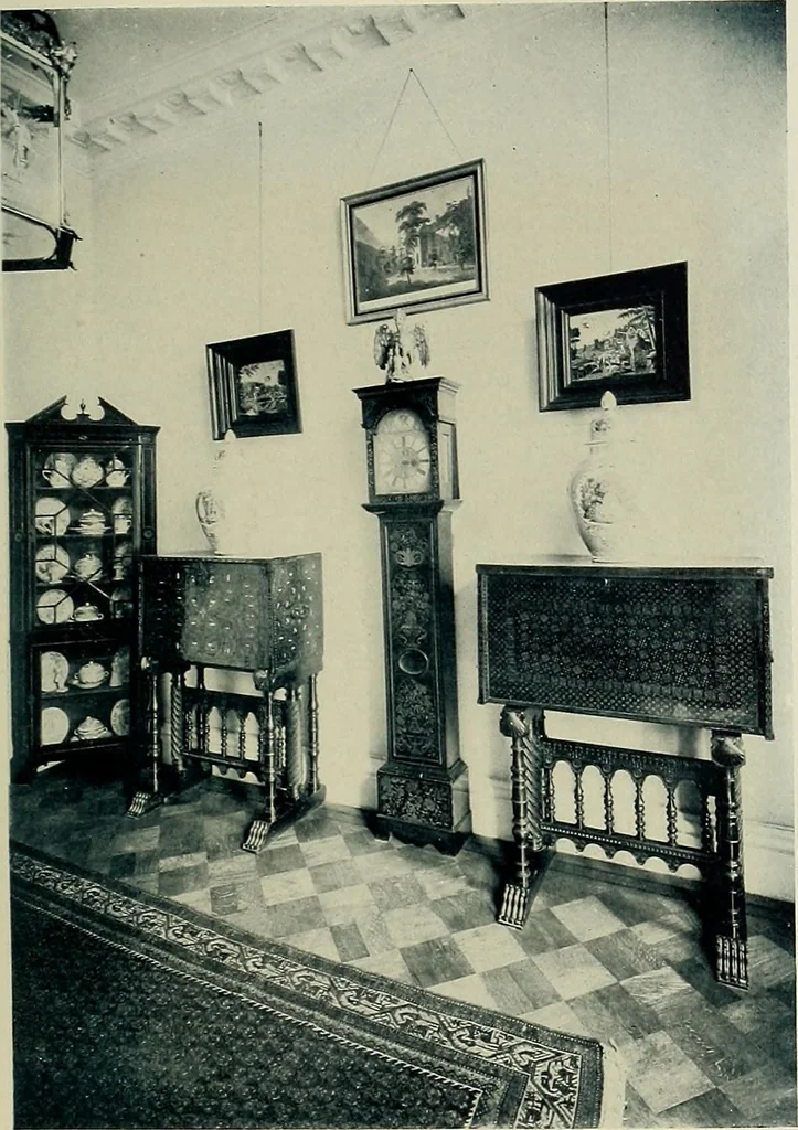 An illustration from Lady Charlotte Schreiber's journals : confidences of a collector of ceramics & antiques throughout Britain, France, Holland, Belgium, Spain, Portugal, Turkey, Austria & Germany from the year 1869 to 1885, 1911, leaf 146