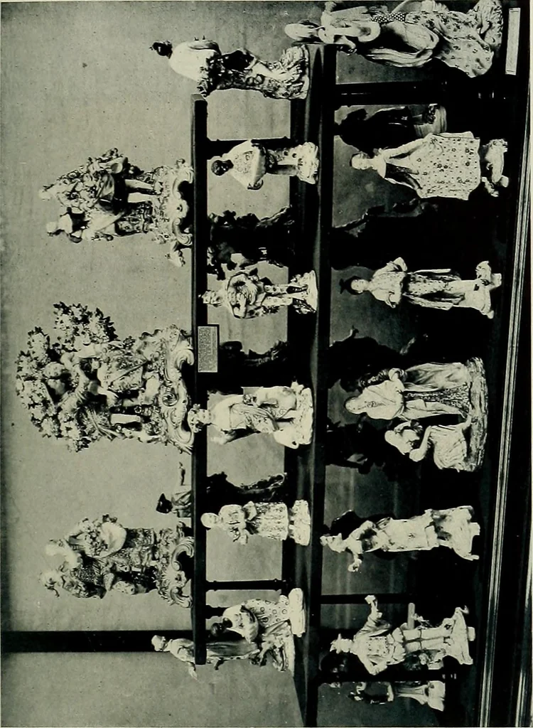 An illustration from Lady Charlotte Schreiber's journals : confidences of a collector of ceramics & antiques throughout Britain, France, Holland, Belgium, Spain, Portugal, Turkey, Austria & Germany from the year 1869 to 1885, 1911, leaf 180