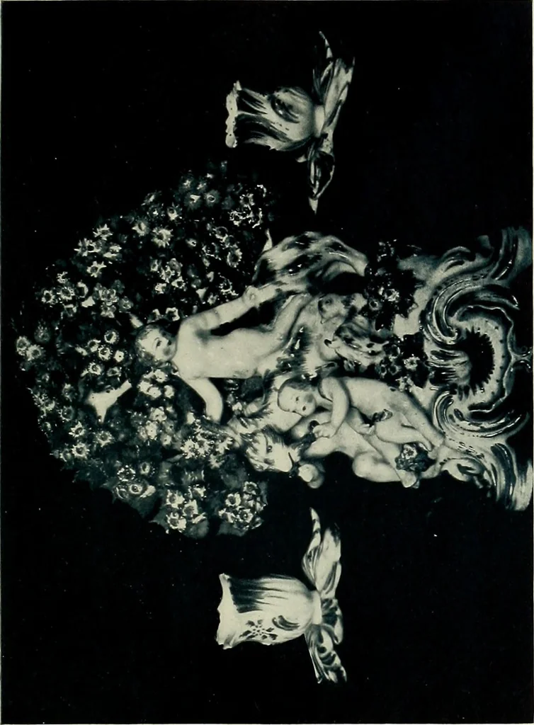 An illustration from Lady Charlotte Schreiber's journals : confidences of a collector of ceramics & antiques throughout Britain, France, Holland, Belgium, Spain, Portugal, Turkey, Austria & Germany from the year 1869 to 1885, 1911, leaf 262