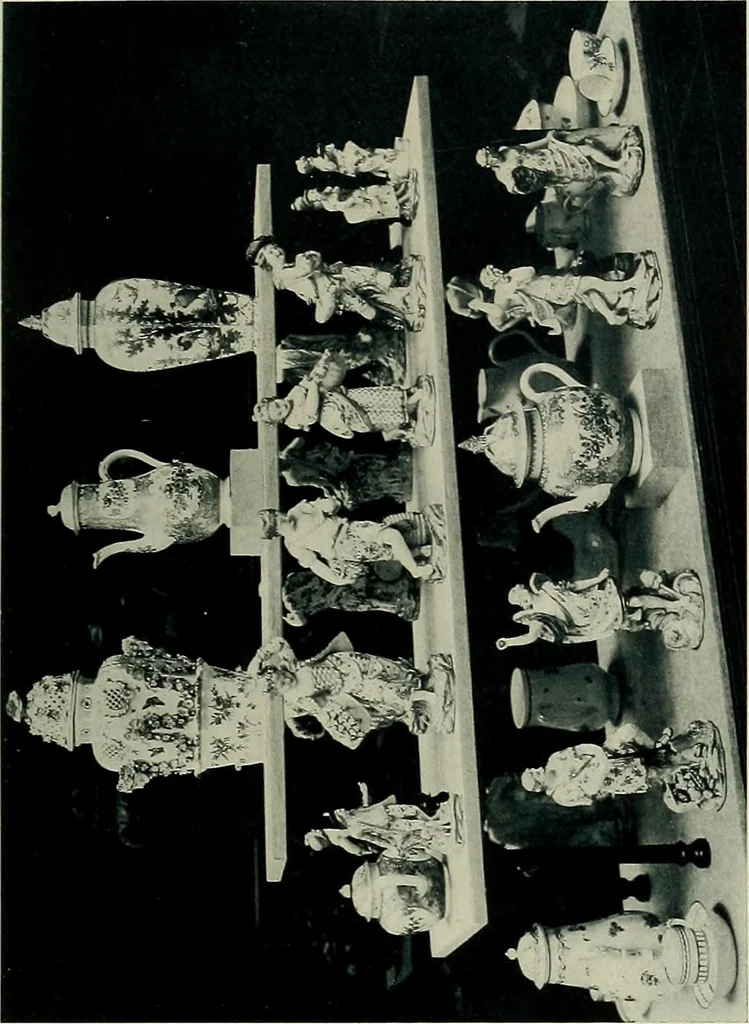 An illustration from Lady Charlotte Schreiber's journals : confidences of a collector of ceramics & antiques throughout Britain, France, Holland, Belgium, Spain, Portugal, Turkey, Austria & Germany from the year 1869 to 1885, 1911, leaf 308