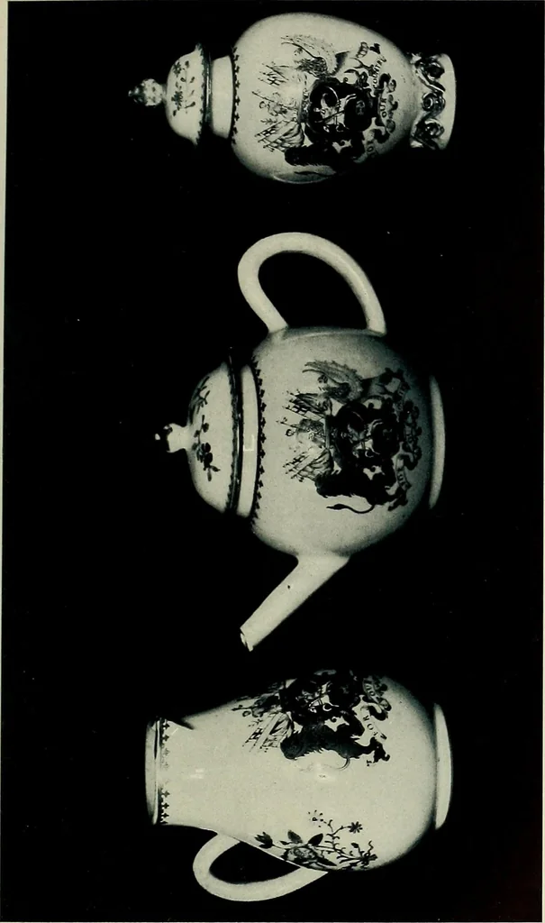 An illustration from Lady Charlotte Schreiber's journals : confidences of a collector of ceramics & antiques throughout Britain, France, Holland, Belgium, Spain, Portugal, Turkey, Austria & Germany from the year 1869 to 1885, 1911, leaf 322