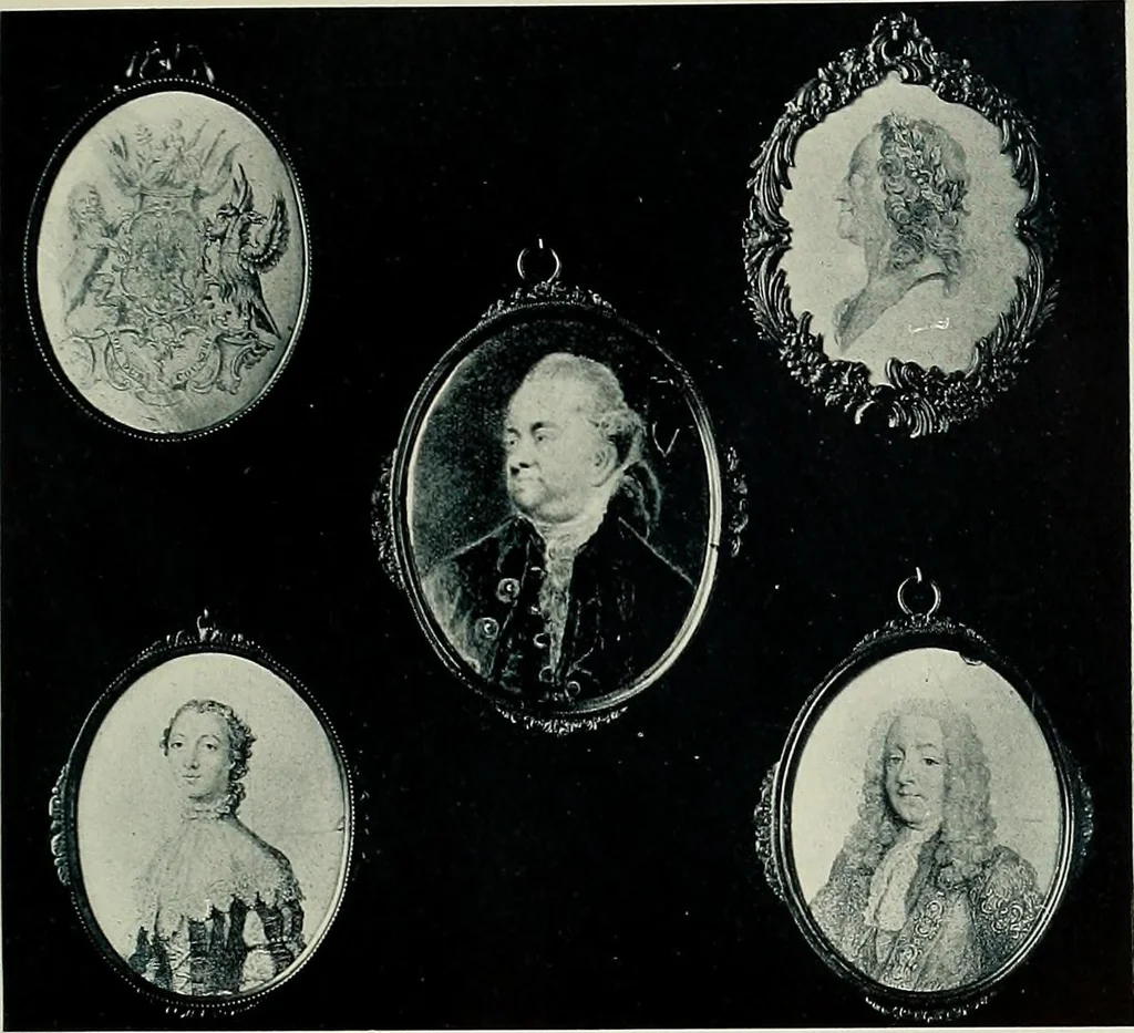 An illustration from Lady Charlotte Schreiber's journals : confidences of a collector of ceramics & antiques throughout Britain, France, Holland, Belgium, Spain, Portugal, Turkey, Austria & Germany from the year 1869 to 1885, 1911, leaf 326