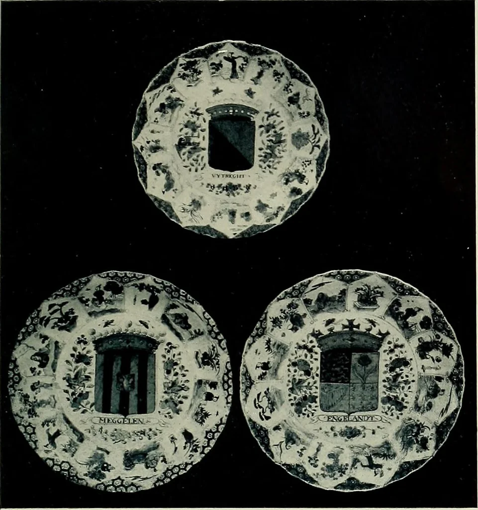 An illustration from Lady Charlotte Schreiber's journals : confidences of a collector of ceramics & antiques throughout Britain, France, Holland, Belgium, Spain, Portugal, Turkey, Austria & Germany from the year 1869 to 1885, 1911, leaf 480