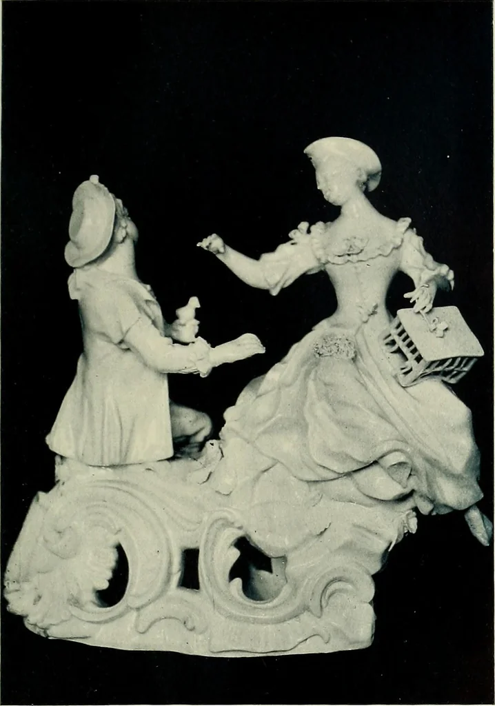 An illustration from Lady Charlotte Schreiber's journals : confidences of a collector of ceramics & antiques throughout Britain, France, Holland, Belgium, Spain, Portugal, Turkey, Austria & Germany from the year 1869 to 1885, 1911, leaf 518