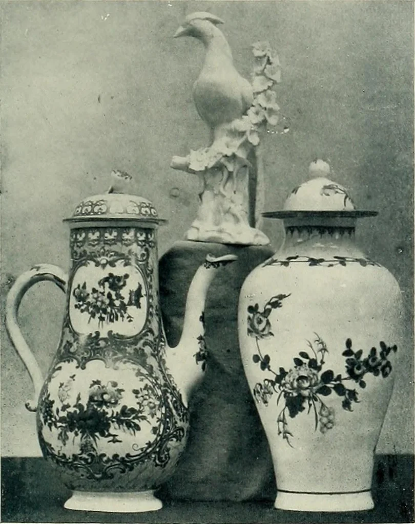 An illustration from Lady Charlotte Schreiber's journals : confidences of a collector of ceramics & antiques throughout Britain, France, Holland, Belgium, Spain, Portugal, Turkey, Austria & Germany from the year 1869 to 1885, 1911, leaf 532