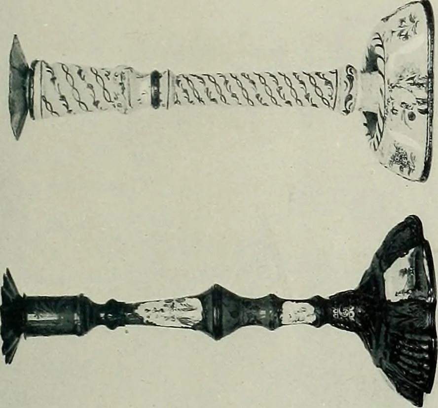 An illustration from Lady Charlotte Schreiber's journals : confidences of a collector of ceramics & antiques throughout Britain, France, Holland, Belgium, Spain, Portugal, Turkey, Austria & Germany from the year 1869 to 1885, 1911, leaf 570