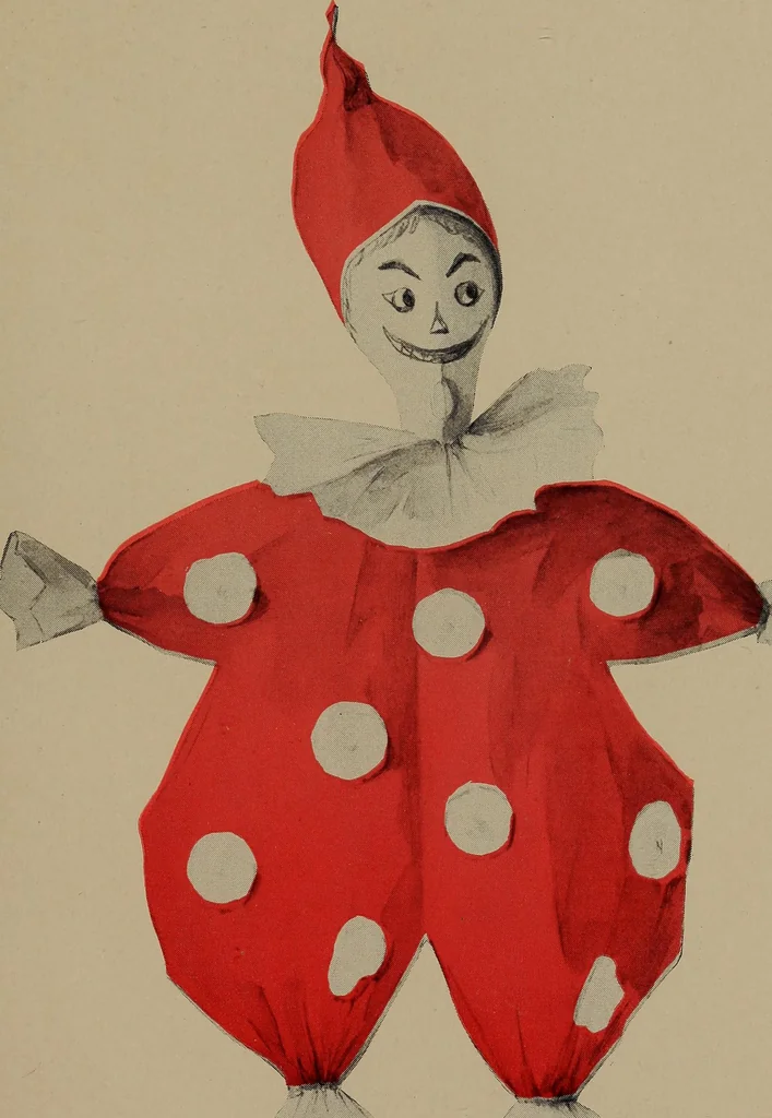 An illustration from Lady Hollyhock and her friends; a book of nature dolls and others, 1906, leaf 104
