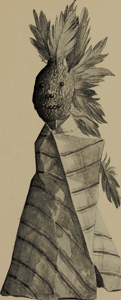 An illustration from Lady Hollyhock and her friends; a book of nature dolls and others, 1906, leaf 120