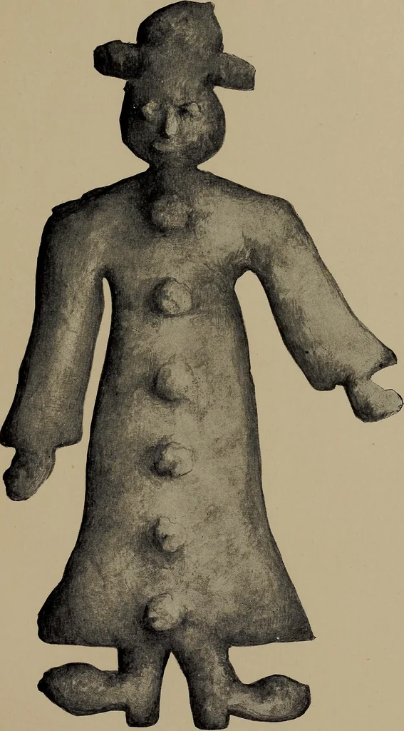 An illustration from Lady Hollyhock and her friends; a book of nature dolls and others, 1906, leaf 128