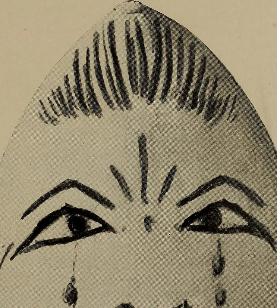 An illustration from Lady Hollyhock and her friends; a book of nature dolls and others, 1906, leaf 74
