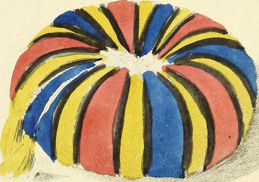 An illustration from The lady's assistant for executing useful and fancy designs in knitting, netting and crochet work..., 1847, leaf 11