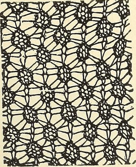 An illustration from The lady's assistant for executing useful and fancy designs in knitting, netting and crochet work..., 1847, leaf 537