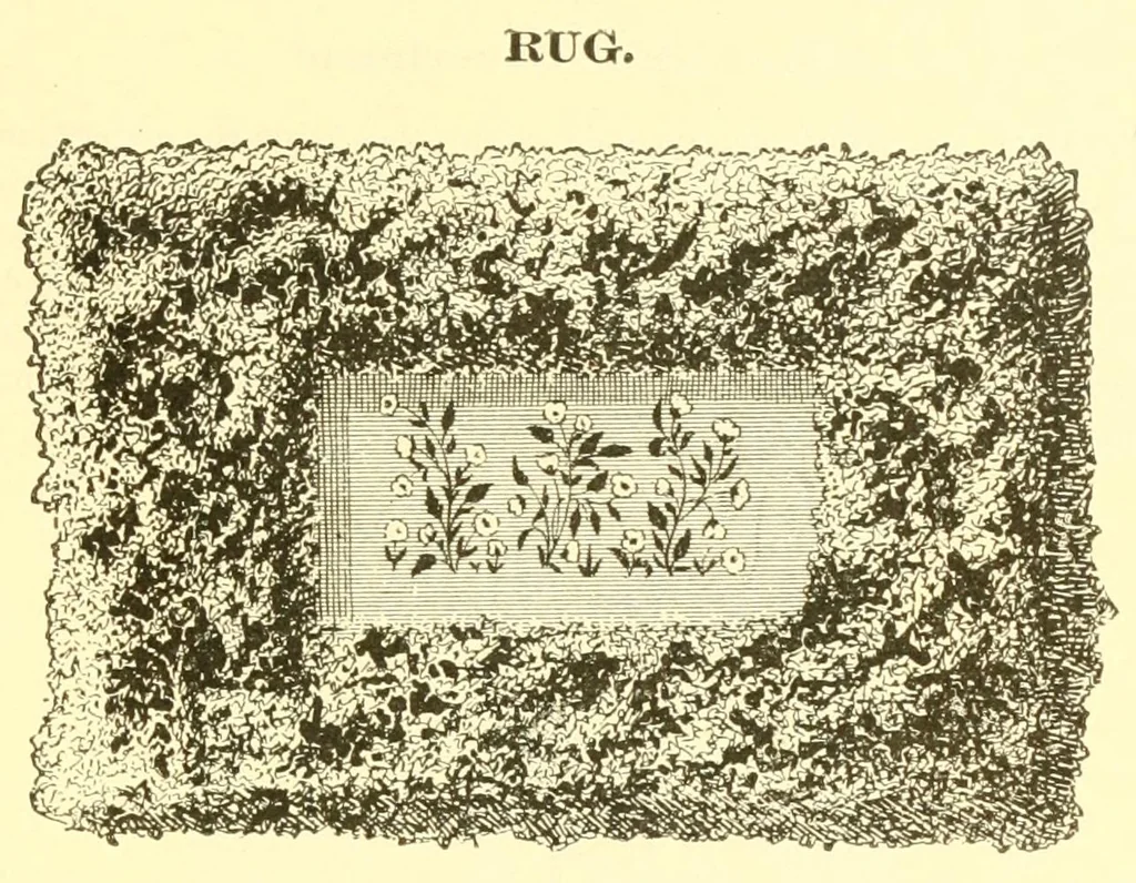 An illustration from A lady's book on art embroidery in silk, with engraved patterns, 1886, leaf 35