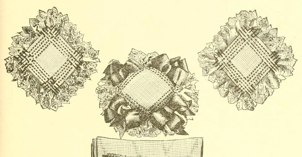 An illustration from A lady's book on art embroidery in silk, with engraved patterns, 1886, leaf 41