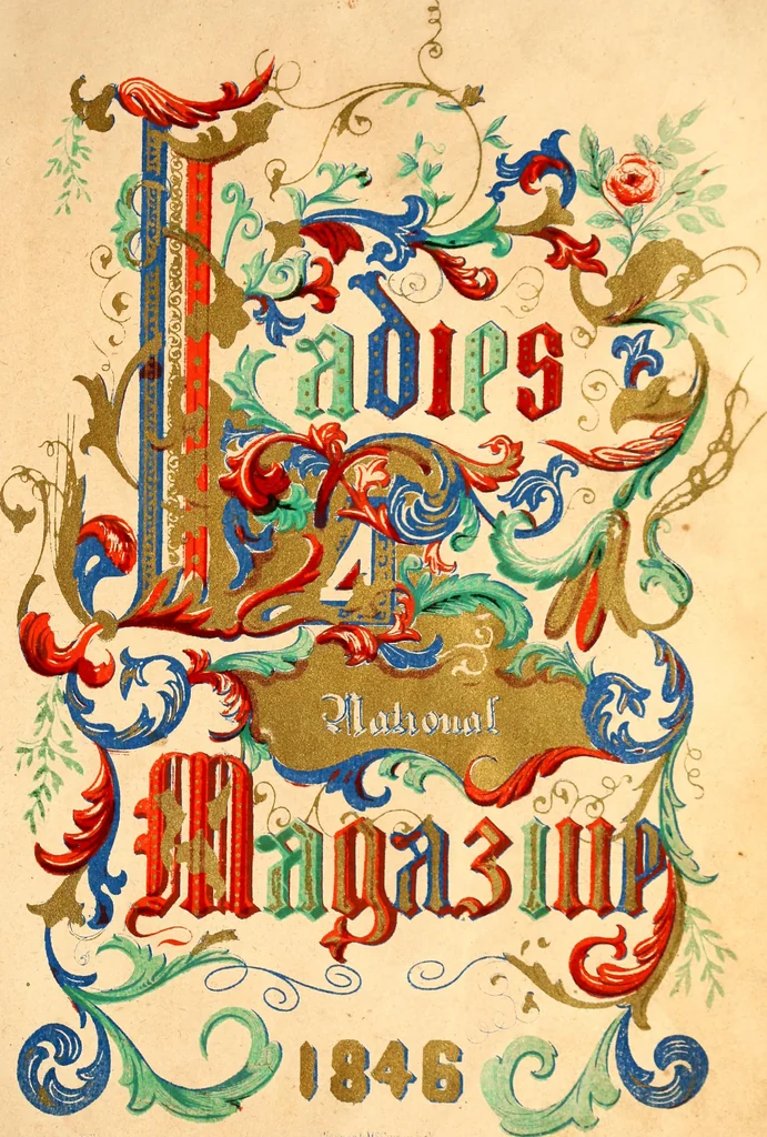An illustration from Lady's magazine selections, 1845, leaf 6