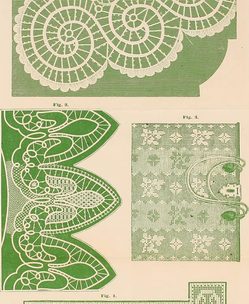 An illustration from The lady's manual of fancy-work : a complete instructor in every variety of ornamental needle-work ..., 1858, leaf 110