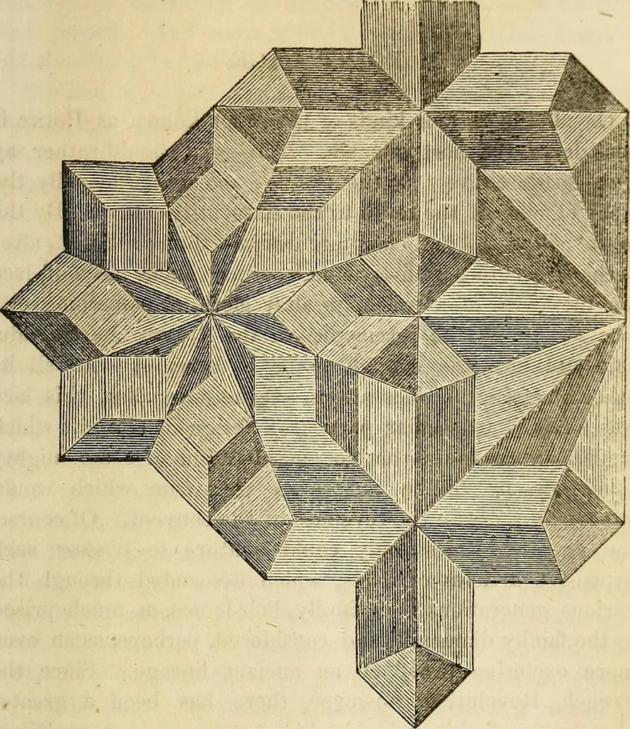 An illustration from The lady's manual of fancy-work : a complete instructor in every variety of ornamental needle-work ..., 1858, leaf 112