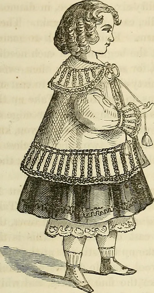 An illustration from The lady's manual of fancy-work : a complete instructor in every variety of ornamental needle-work ..., 1858, leaf 158