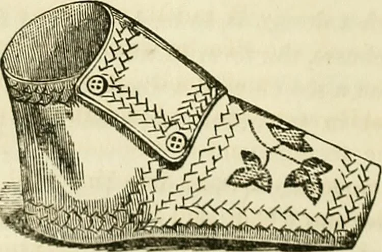 An illustration from The lady's manual of fancy-work : a complete instructor in every variety of ornamental needle-work ..., 1858, leaf 175