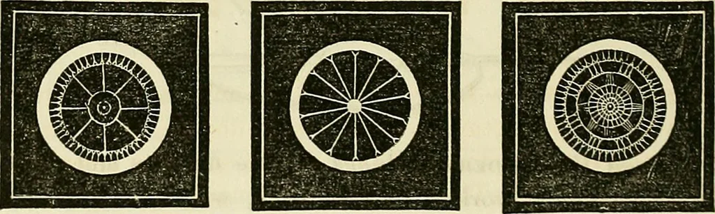 An illustration from The lady's manual of fancy-work : a complete instructor in every variety of ornamental needle-work ..., 1858, leaf 91