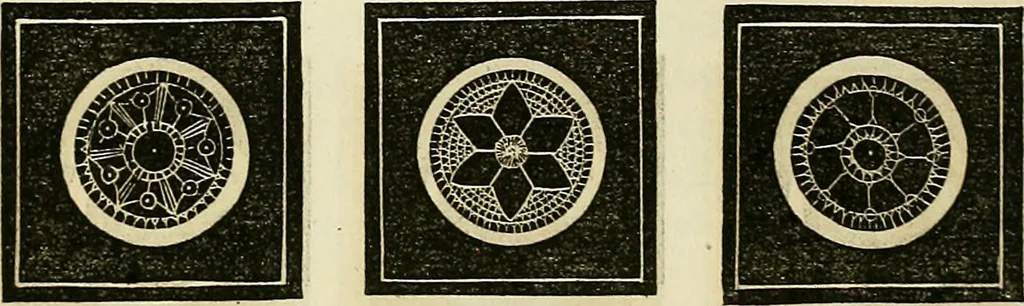 An illustration from The lady's manual of fancy-work : a complete instructor in every variety of ornamental needle-work ..., 1858, leaf 93