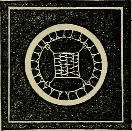 An illustration from The lady's manual of fancy work : a complete instructor in every variety of ornamental needle-work : including applique..., 1859, leaf 95