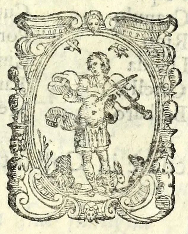 An illustration from La emilia : comedia nova, 1579, leaf 9