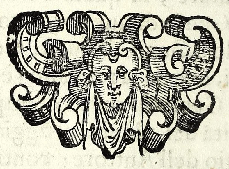 An illustration from La falsa ripvtatione della fortvna : favola morale, 1596, leaf 12