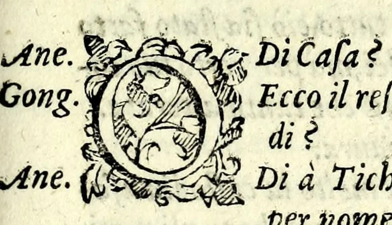 An illustration from La falsa ripvtatione della fortvna : favola morale, 1596, leaf 89