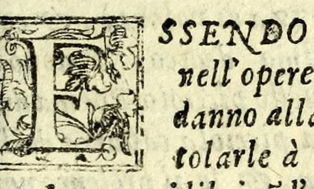 An illustration from La Fantesca : comedia, 1610, leaf 5