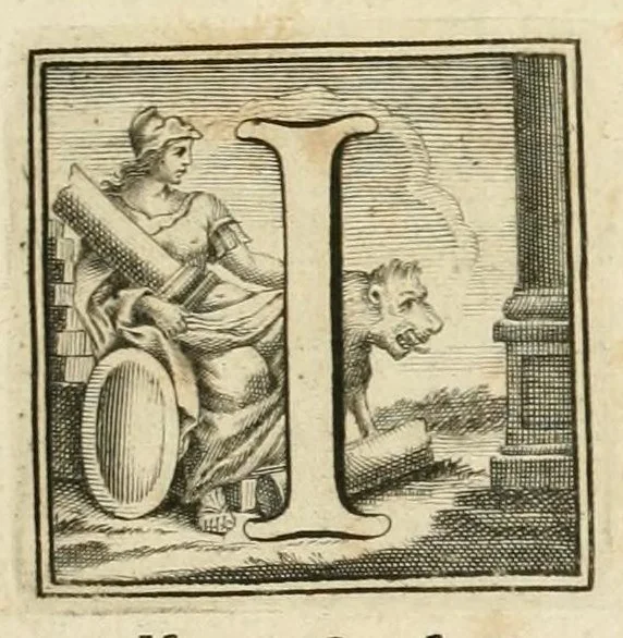 An illustration from La favola di Circe : rappresentata in un antico greco bassorilievo di marmo, 1758, leaf 17