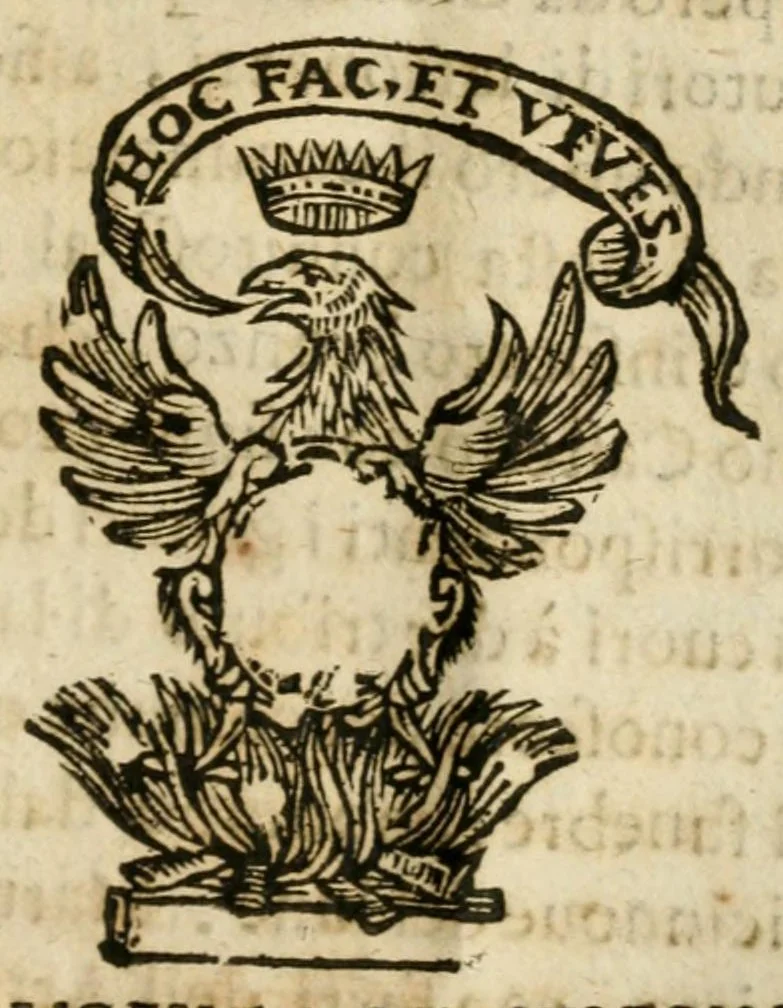 An illustration from La fenice Gusmana, con vn' compendioso racconto della morte dell'eccellentissimo sig. d. Gaspar de Haro y Gusman, marchese del Carpio, vicerè e capitan generale di questa fedelissima città di Napoli e suo regno, 1687, leaf 7