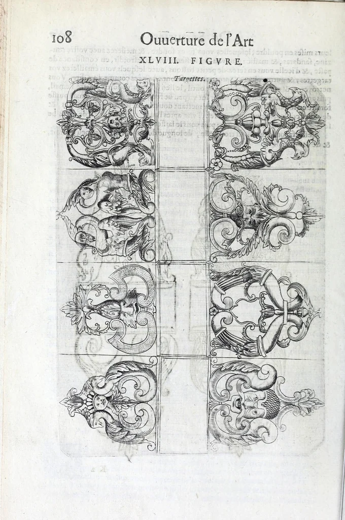 An illustration from La fidelle ouverture de l'art de serrurier : ou l'on void les principaulx preceptes, desseings [sic] et figures touchant les experiences et operations manuelles dudict art : ensemble vn petit traicté de diverses trempes, le tout, 1627, leaf 120