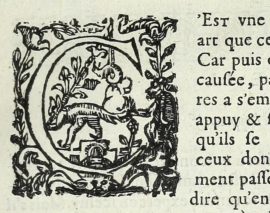 An illustration from La fidelle ouverture de l'art de serrurier : ou l'on void les principaulx preceptes, desseings [sic] et figures touchant les experiences et operations manuelles dudict art : ensemble vn petit traicté de diverses trempes, le tout, 1627, leaf 13