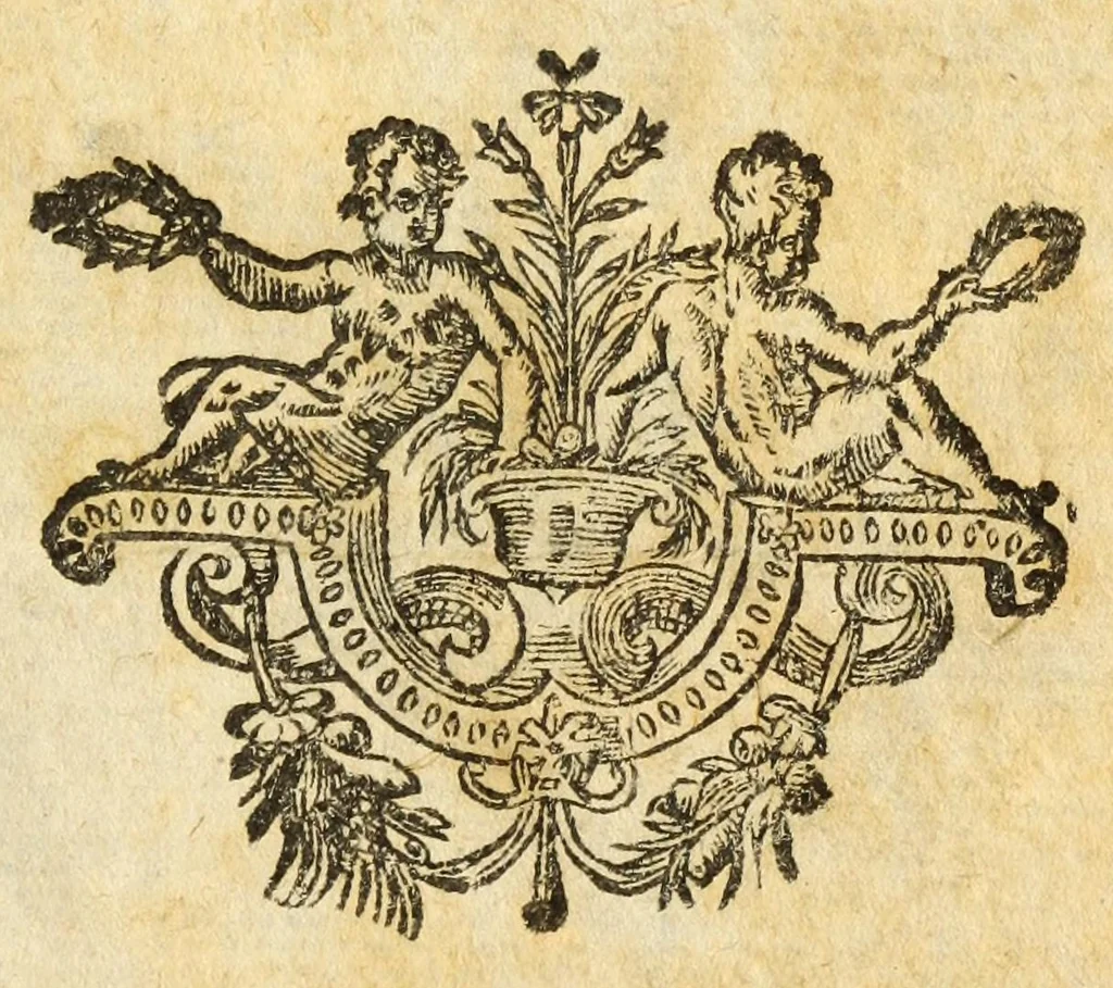An illustration from La filis de scire : comedie-pastorale, 1631, leaf 195