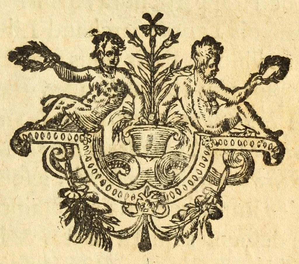 An illustration from La filis de scire : comedie-pastorale, 1631, leaf 33