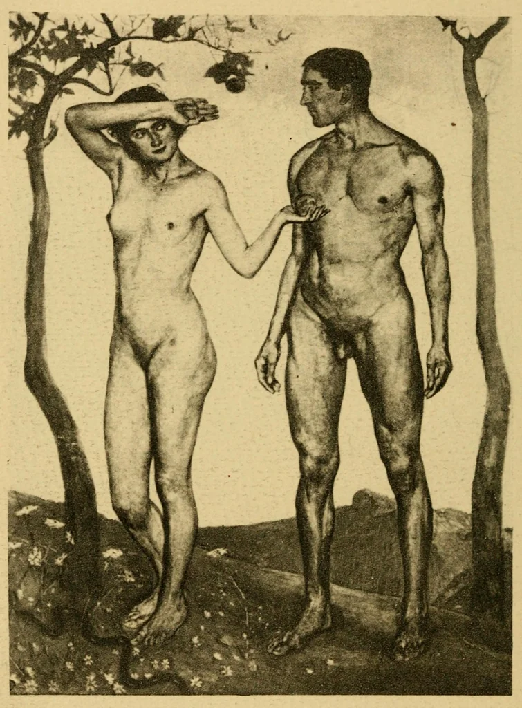 An illustration from La fiorentina primaverile; prima esposizione nazionale dell'opera e del lavora d'arte nel Palazzo del Parco di San Gallo a Firenze. Catalogo delle opere esposte con cenni biografici e critici; Firenze 8 aprile-31 luglio 1921 [i.e. 1922, 1922, leaf 340