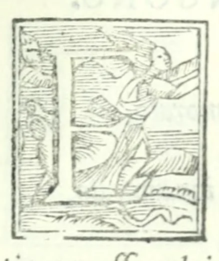 An illustration from La fiorina, comedia facetissima, giocosa, et piena di piacevole allegrezza. Nvovamente data in lvce, 1557, leaf 7