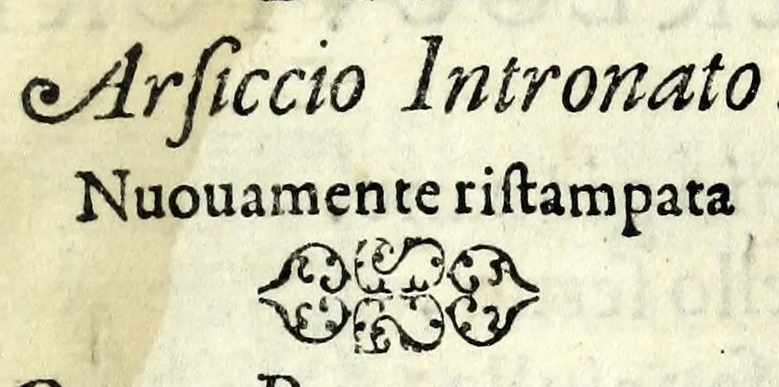 An illustration from La Floria : comedia, 1567, leaf 3