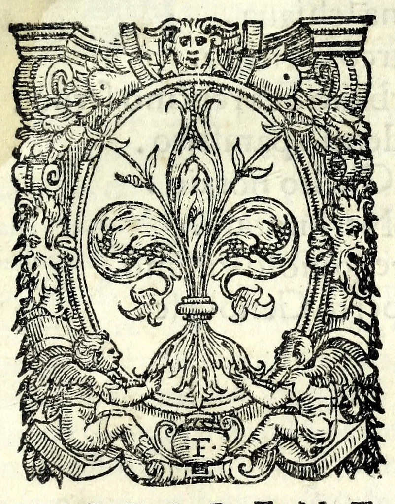 An illustration from La Floria : comedia, 1567, leaf 3