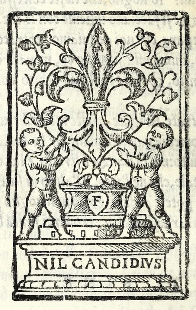 An illustration from La Floria : comedia, 1567, leaf 80